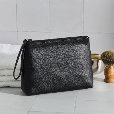 Premeium Vegan Leather Travel Pouch Bag by Supreme Creations