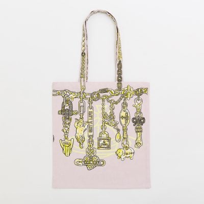 all over printed canvas bags with long handles from supreme creations