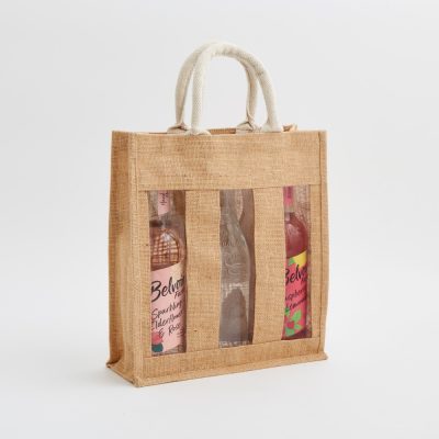 jute bottle bags from supreme creations